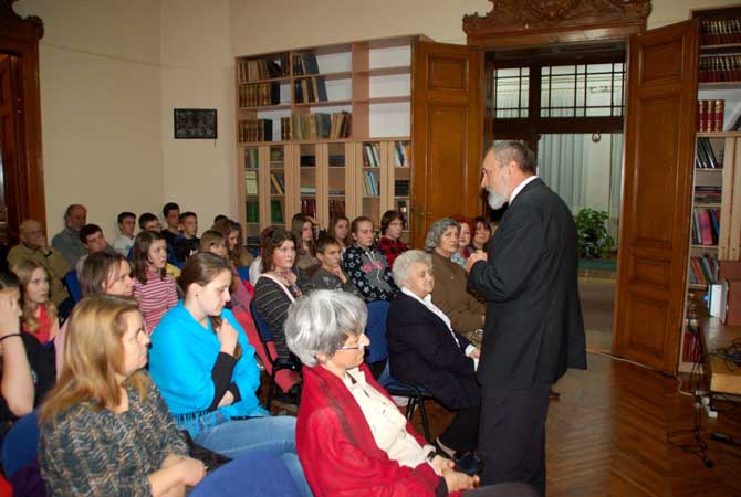 Előadás a forradalomról 2015. november 4. Szenttamáson, képek